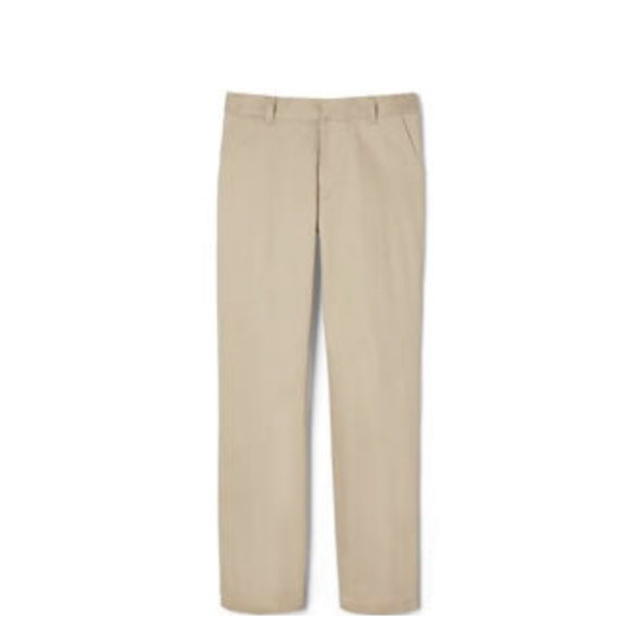 French Toast Wrinkle No More Double Knee Pants (Box 3) - Picture 1 of 4